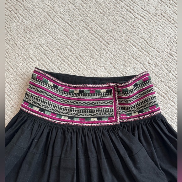 Isabel marant embroidered waistband skirt - Picture 2 of 5